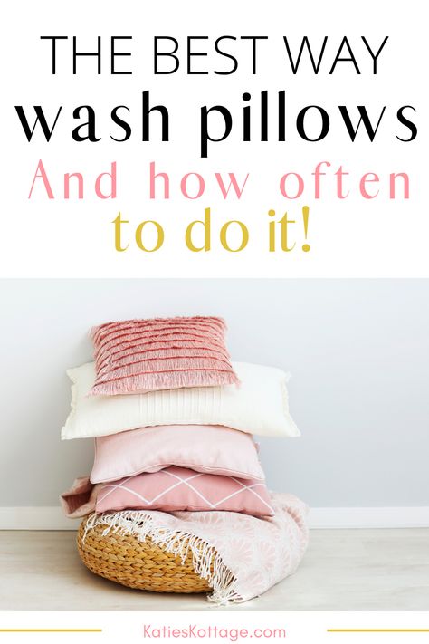 How To Wash Throw Pillows In Washer, How To Wash A Pillow In The Washer, How To Wash Couch Pillows, Washing Throw Pillows, How To Wash Bed Pillows In Washer, How To Clean Decorative Pillows, Wash Pillows In Front Loader, How To Wash Pillows In Front Loader, How To Clean Throw Pillows