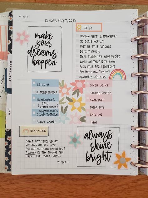 Happy Planner Inspiration, Happy Planner Ideas, Tator Tots, Agenda Planner, Bookish Things, Doctor Office, Planner Spread, Planner Inspiration, The Happy Planner