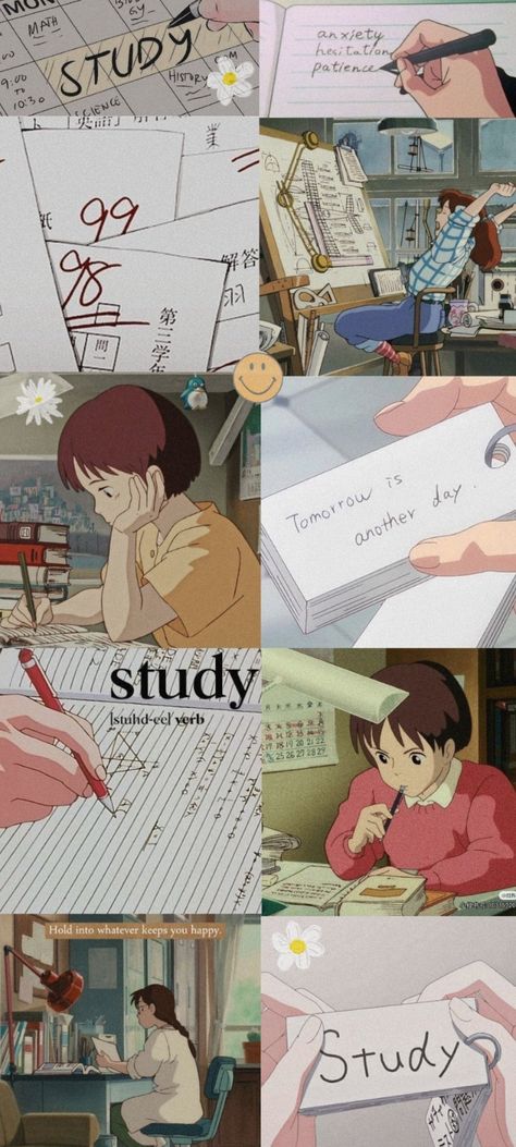 Studying Inspo Wallpaper, Study Art Anime, Romanticizing Studying, Studying Girl, Exam Motivation, Effective Study Tips, Study Pictures, Study Motivation Video, Cute Inspirational Quotes