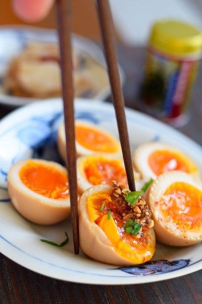 Asian Egg Recipe, Ramen Egg Recipe, Japanese Ingredients, Marinated Eggs, Ramen Eggs, Newest Recipes, Ramen Egg, Easy Ramen, Asian Appetizers