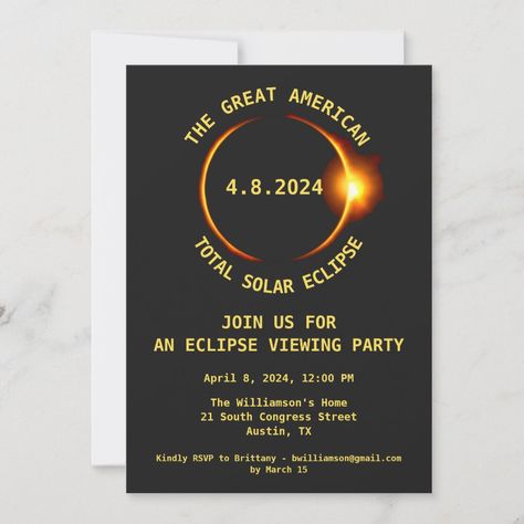 Solar Eclipse Photo Backdrop, Eclipse 2024 Party Ideas, Total Solar Eclipse 2024 Party, Solar Eclipse Party Ideas, Eclipse Party Ideas, Eclipse Themed Food, Solar Eclipse Party, Eclipse Ideas, Solar Eclipse Photo