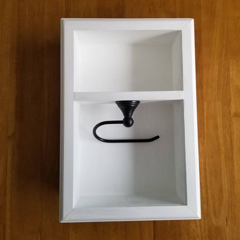 Recessed Niche, Hammer And Nail, Recessed Storage, Recessed Toilet Paper Holder, Airbnb Tips, Dallas House, Basement Redo, Wall Shelving, Toilet Paper Storage