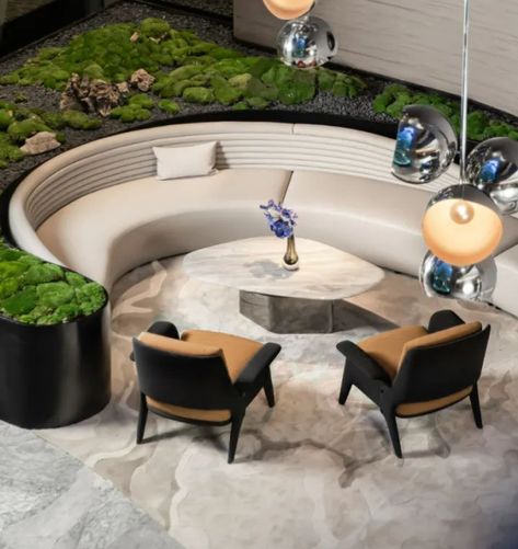 Hotel Lobby Seating, Round Seating, Lobby Seating, Office Interior Design Modern, Entrance Lobby, Airport Lounge, Lobby Lounge, Waiting Area, Lounge Design