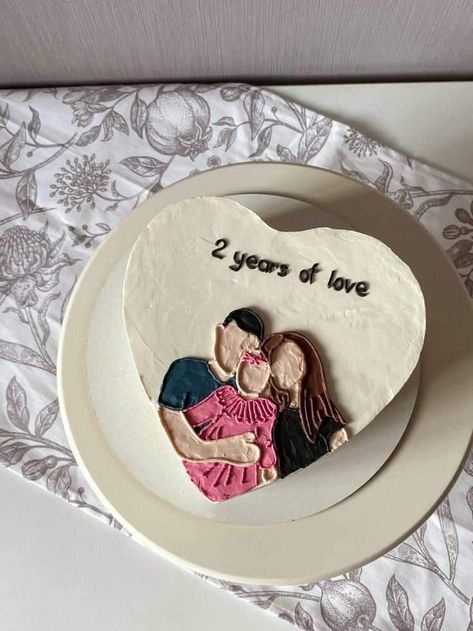 Mini Anniversary Cake Ideas, Bento Cake For Husband, Husband Birthday Cake Ideas, Birthday Cake Husband, Cake For Husband Birthday, Husband Birthday Cake, Cakes Happy Birthday, Birthday Cake For Father, Baby Shower Cake Designs