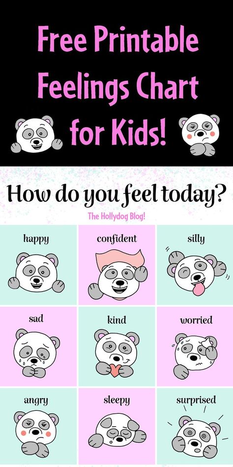 Feelings Chart Preschool Free Printable, Feelings Lesson Plans, Feelings Chart For Kids, Feelings Activities Preschool, Feelings Lessons, Feelings Preschool, Teach Feelings, Animal Pictures For Kids, Feelings Activities