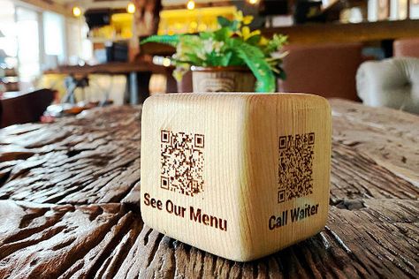 Qr Code Menu Restaurant, Menu Stand Design, Table Menu Stand, Qr Code Restaurant, Qr Code Stand, Menu Qr Code, Menu Stand, Cafe Menu Design, Cupcake Stand Wedding