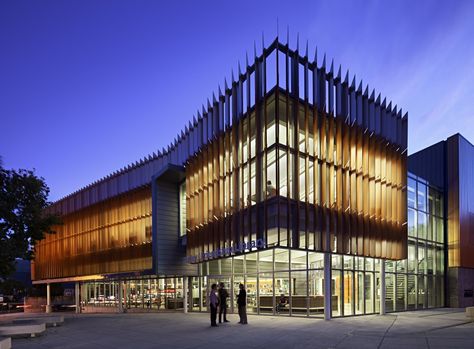 District of Columbia Public Library / The Freelon Group Architects.  Tenley Library is a welcoming civic building that provides a variety of spaces to meet a wide range of community needs. / ArchDaily #Library Public Library Design, Architect Magazine, Dc United, Library Architecture, Boston Public Library, Urban Fabric, Library Design, District Of Columbia, Space Architecture