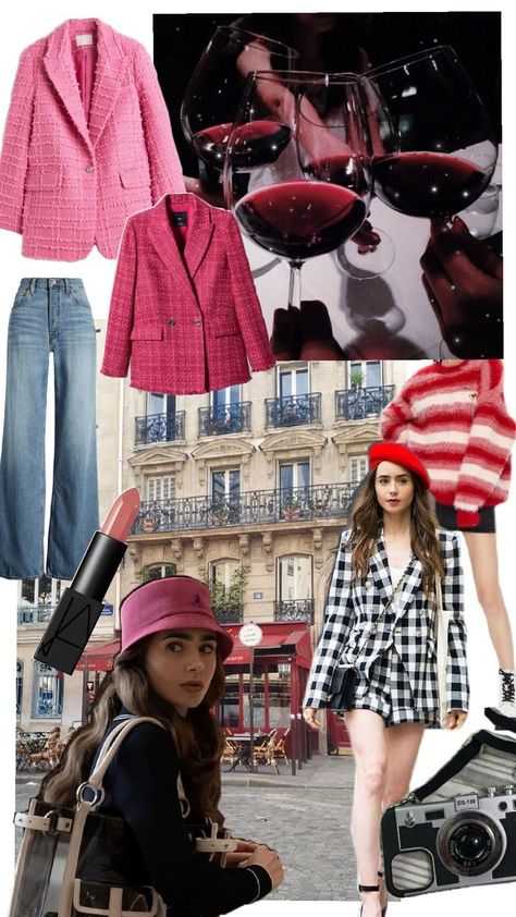 I love her Paris Aesthetic Emily In Paris Aesthetic, In Paris Aesthetic, Emily In Paris Fashion, Emily In Paris Outfits, Paris Wallpaper, Paris Aesthetic, Paris Outfits, Fashion Collage, Emily In Paris