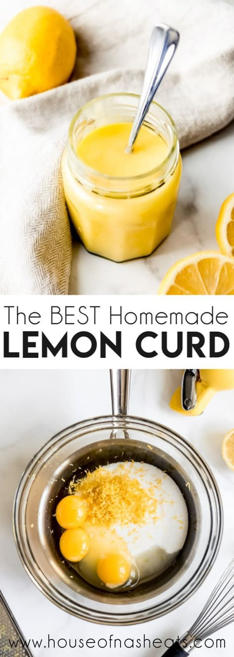 Microwave Lemon Curd, Lemon Sweets, Easy Lemon Curd, Pie Fillings, Homemade Lemon Curd, Lemon Curd Recipe, Curd Recipe, Brownie Desserts, Oreo Dessert