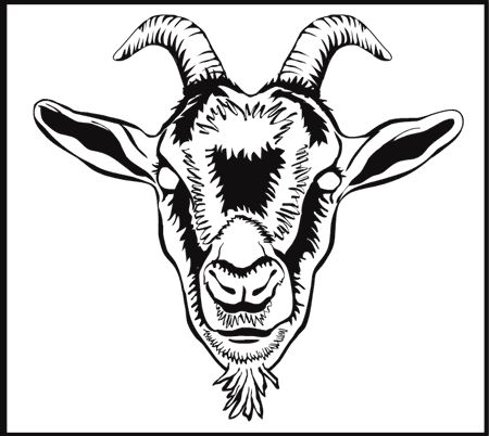 Goat Head Silhouette, Goathead Tattoo, Billy Goat Tattoo, Goat Face Drawing, Goat Head Art, Goat Head Drawing, Goat Tattoo Design, Goat Head Tattoo, Goat Tattoos