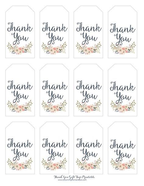 DIY your Christmas gifts this year with GLAMULET. they are 100% compatible with Pandora bracelets. Thank You Floral Gift Tags by Blooming Homestead Thank You Template Printable Free, Free Printable Tags Template Editable, Thank You Tag, Free Printable Tags Templates, Free Printable Favor Tags, Gift Tag Template Free Printable, Gift Tag Template Free, Tag Template Free, Thank You Tag Printable