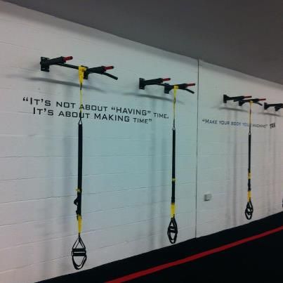 The new TRX systems! Trx Studio Design, Trx Gym Design, Trx Garage Setup, Trx Setup At Home, Trx Home Gym Setup, Trx Setup, Trx Home Gym, Trx Gym, Physio Clinic