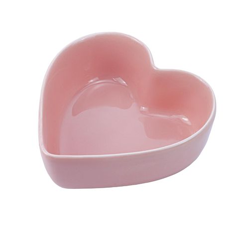 Valentine Day Table Decorations, Kitchen Pink, Cooking Bowl, Salad Soup, Heart Bowl, Heart Dish, Heart Shaped Bowls, Cute Candy, Snack Bowls