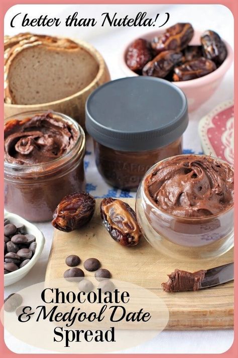 Date Spread, Date Recipes Desserts, Chocolate Ganache Tart, Chewy Bread, Urban Homestead, Homemade Nutella, Date Recipes, Chocolate Hazelnut Spread, Chocolate Spread