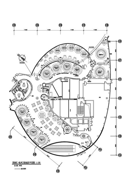 Gallery of Jardin de Jade Hangzhou / PAL Design Consultants - 16 Restaurant Floor Plan Design, Restaurant Design Plan, Lobby Floor Plan, Restaurant Plans, Cafe Architecture, Cafe Floor Plan, Restaurant Floor Plan, Restaurant Layout, Restaurant Plan