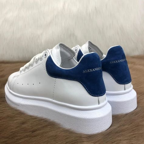 Blue Alexander Mcqueen, Doudoune The North Face, Alexander Mcqueen Sneakers, Mcqueen Shoes, Mcqueen Sneakers, Mc Queen, Alexander Mcqueen Shoes, Chic Sneakers, Swag Shoes