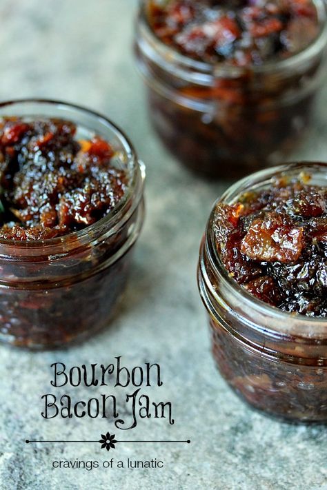 Bourbon Bacon Jam | This recipe is really easy to make and will have you slathering this Bourbon Bacon Jam on everything in sight. Bourbon Bacon Jam, Bacon Jam Recipe, Bourbon Bacon, Spices Recipes, Bacon Jam, Jam And Jelly, Bacon Recipes, Jams & Jellies, Jam Recipes