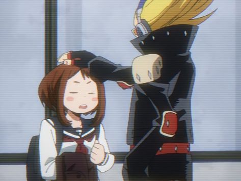 Present Mic And Uraraka, Hizashi Yamada, Present Mic, Anime Hands, Academia Wallpaper, Ochako Uraraka, Snapchat Funny, Boku No Hero Academia Funny, Instagram Funny