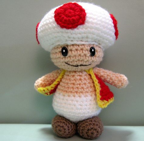 Crochet Mario, Nintendo Crochet, Mario Toad, Mario Crochet, Mushroom Crochet, Crochet Baby Jacket, Super Mario Brothers, Crochet Quilt, Mario Brothers