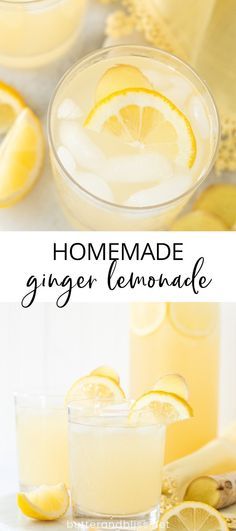 Classic Lemonade, Refreshing Summer Recipes, Crown Apple, Honey Lemonade, Yummy Summer Cocktails, Homemade Lemonade Recipes, Honey Simple Syrup, Ginger Lemonade, Apple Drinks