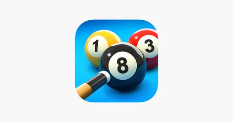 ‎8 Ball Pool™ on the App Store 8 Ball Pool Logo, 3d Pool, Imessage App, 8ball Pool, 1 Vs 1, 8 Ball Pool, Pool Hacks, Quick Games, Two Player Games