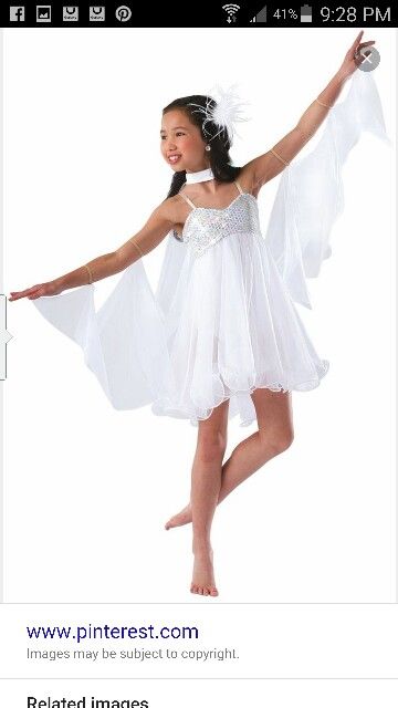 Dance angel Angel Dance Costume, Ballet Dance Costumes, Dance Recital Costumes, Cute Dance Costumes, Owl Wings, Lyrical Dresses, Contemporary Dance Costumes, Dance Costumes Lyrical, Hello Kitty Dress