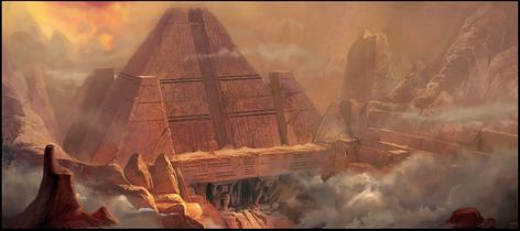 Sith Temple, Sci Fi Architecture, Hollow Earth, Star Wars Clone, Sith Empire, Star Wars Sith, Star Wars The Old, Role Player, Star Wars Concept Art