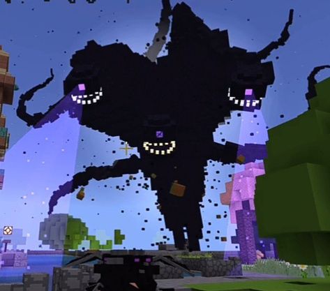 Wither Storm, Minecraft Wither, Minecraft Mobs, Minecraft, Fan Art, Anime, Quick Saves