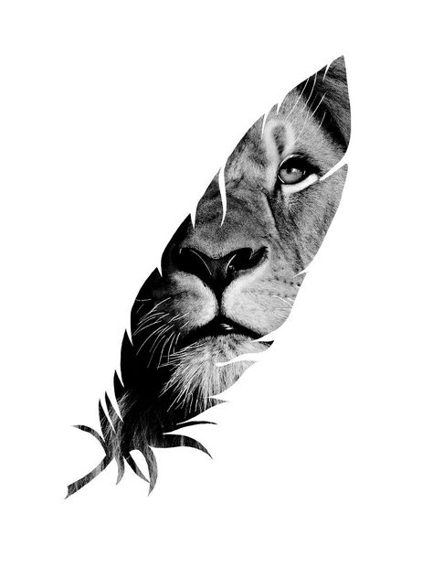 Animal Band Tattoo, Small Animal Tattoos For Men, Lion Feather Tattoo, Profile Lion Tattoo, Lion Eyes Tattoo For Women, Nova Tattoo, Lion Feather Tattoo Design, Tattoo Sketches For Men, Lion Eye Tattoo For Women