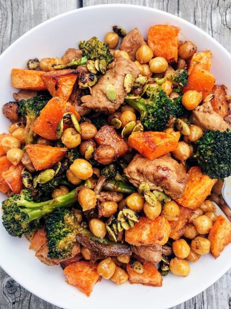 Dash Diet Sweet Potato Recipes, Sweet Potato Stir Fry, Chicken Sweet Potatoes, Food Savoury, Sweet Potato Dinner, Potato Dinner, Ginger Chicken, Ginger Sauce, Chicken Sweet Potato