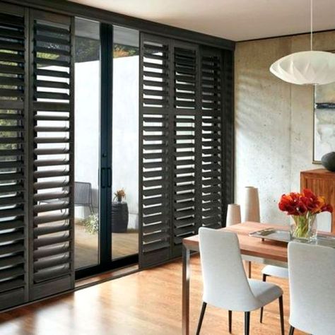 Patio Door Curtain Ideas for Different Needs and Tastes | Family Handyman Sliding Glass Door Coverings, Sliding Glass Door Blinds, Patio Door Window Treatments, Sliding Glass Door Window Treatments, Glass Door Coverings, Patio Door Coverings, Door Treatments, Sliding Glass Door Window, Sliding Door Window Treatments