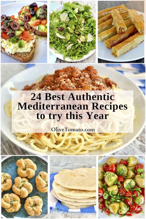 Mediterranean Cooking For One, Mediterranean Diet Pasta Dishes, Olive Tomato Recipes, Mediterranean Recipes Authentic, Mediterranean Diet Asian Recipes, Mediterranean Diet Recipes For One Person, Losing Weight With Mediterranean Diet, Mediterranean Potluck Ideas, Mediterranean Diet Recipes Without Fish