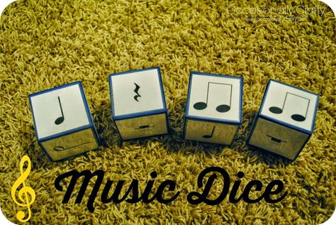 Music Dice, Rhythm Activities, Music Teaching Resources, Music Camp, Homeschool Music, Elementary Music Teacher, Music Lesson Plans, Preschool Music, Primary Music