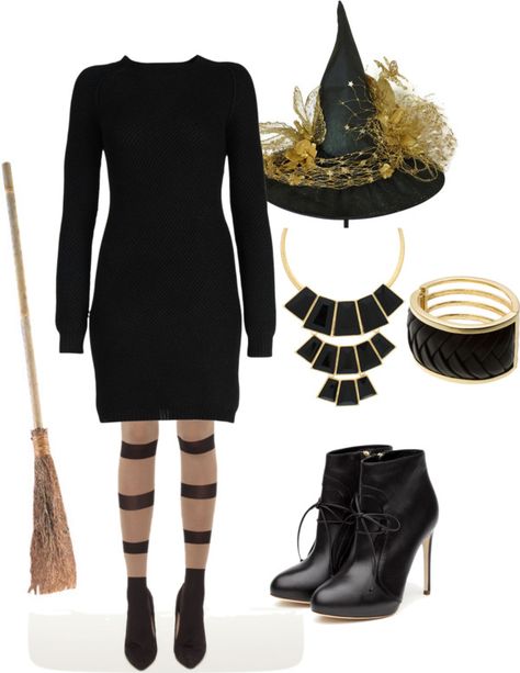 Work Appropriate Witch Costume ~ I have one client where most staff dress up for Halloween and they have a grand party in the afternoon...great group! Workplace Halloween Costumes, Appropriate Costumes, Work Appropriate Costumes, Costumes For Work, Halloween Costumes For Work, Witch Costumes, Cruella Deville, Hallowen Costume, Witch Diy