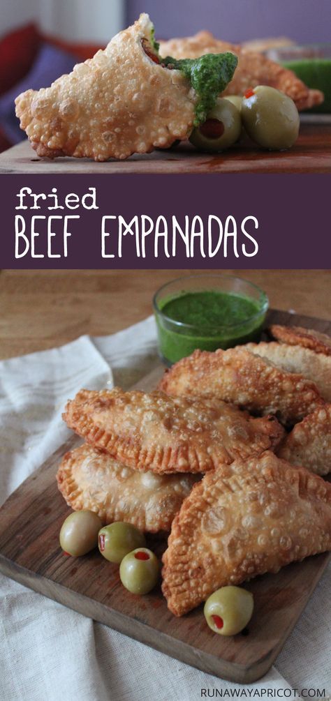 Fried Empanadas Recipe, Bolivia Recipes, Vegetable Pies, Dominican Cooking, Beef Empanadas Recipe, Pi Pie, Bolivian Food, Fried Meat, Latin Kitchen