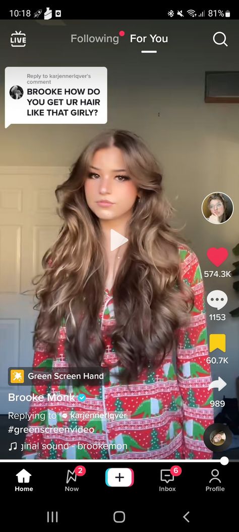 Tiktok Brooke Monk Hair, Nurse Hairstyles, Brooke Monk, Curly Hair Tutorial, Cute Pokemon Pictures, Pokemon Pictures, Cute Pokemon, Curled Hairstyles, Hair Tutorial