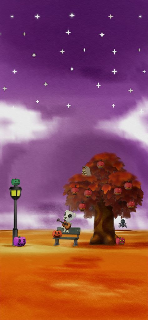 Animal Crossing Fall Wallpaper, Animal Crossing Halloween Wallpaper, Animal Crossing Wallpaper Iphone, Animal Crossing Background, Wallpaper Iphone Halloween, Animal Crossing Wallpaper, First Day Of Winter, Zero Wallpaper, First Day Of Fall