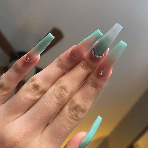 Long Acrylic Nail Designs, Blue Acrylic Nails, Drip Nails, Simple Acrylic Nails, Her Nails, Long Acrylic Nails Coffin, White Nail, Bling Acrylic Nails, Acrylic Nails Coffin Short