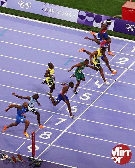 The greatest 100m race of all-time? 🤯 The USA's Noah Lyles claimed the crown of fastest man in the world, but he beat Jamaican rival Kishane Thompson by just five-thousandths of a second to take the Olympic gold medal in Paris. Incredibly all eight competitors in the final finished within 0.12 seconds of each other. 📸 Michael Reaves/Getty Images #paris2024 #noahlyles #100mfinal #100m #olympics #olympics2024 #fastestmanintheworld Noah Lyles, Olympic Gold Medal, Olympic Gold Medals, Fastest Man, Gold Medal, 100m, The Crown, All About Time, Getty Images