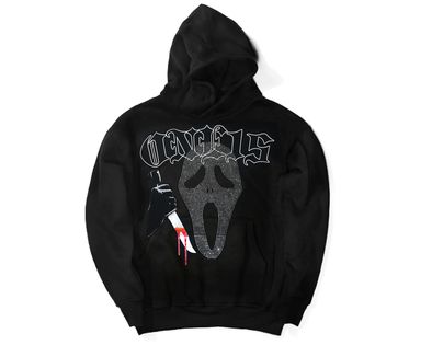 Rhinestone Ghostface, Ghost Face Hoodie, Ghost Face Sweatshirt, Skeleton Rhinestone Hoodie, Ghostface Hoodie, Ghost Face, Scream, Zip Ups, Ghost