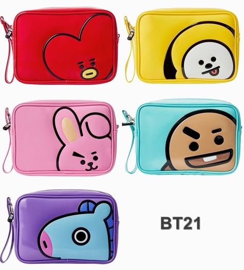 Bt21 Products, Bts Bag, Army Accessories, Bt21 Merch, Bts Hoodie, Bts V Pictures, Smartphone Accessories, Cute School Supplies