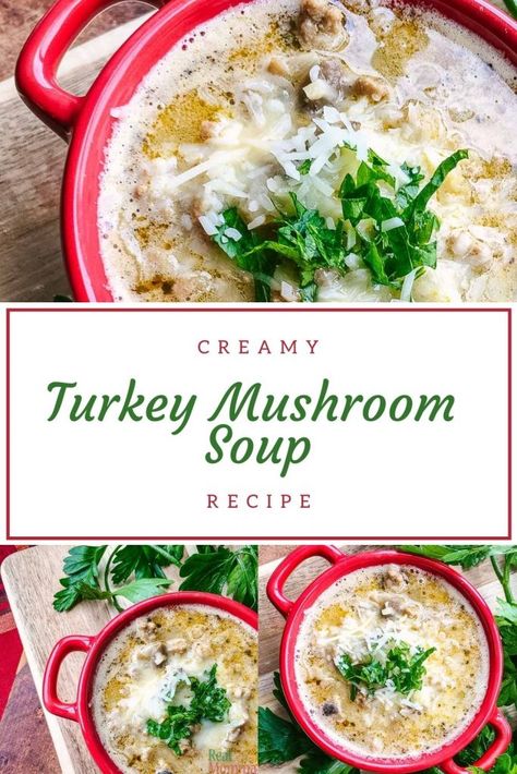 Ground Turkey Mushroom, Turkey Mushroom Soup, Healthy Stroganoff, Mushrooms Soup, Turkey Mushroom, Celebration Recipes, Mushroom Stroganoff Recipe, Ground Turkey Soup, Mushroom Soup Recipe