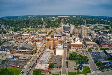 Pontiac Michigan, Haunted Attractions, River Trail, Fabric Wall Art, Water Park, Aerial View, Wall Mural, Great Places, Paris Skyline