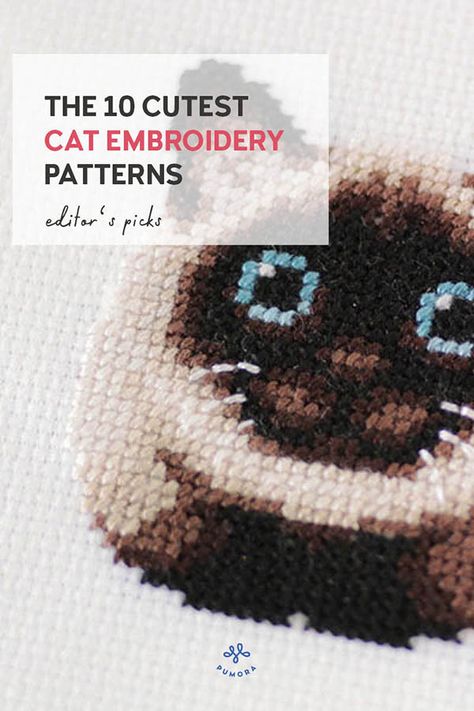 Cross Stitch Cat Pattern, Small Cat Cross Stitch Pattern, Cross Stitch Embroidery Designs, Graphic Crochet, Cat Cross Stitch Charts, Cat Needlepoint, Stitch Pics, Cross Stitch Cat, Calico Cat Cross Stitch Pattern