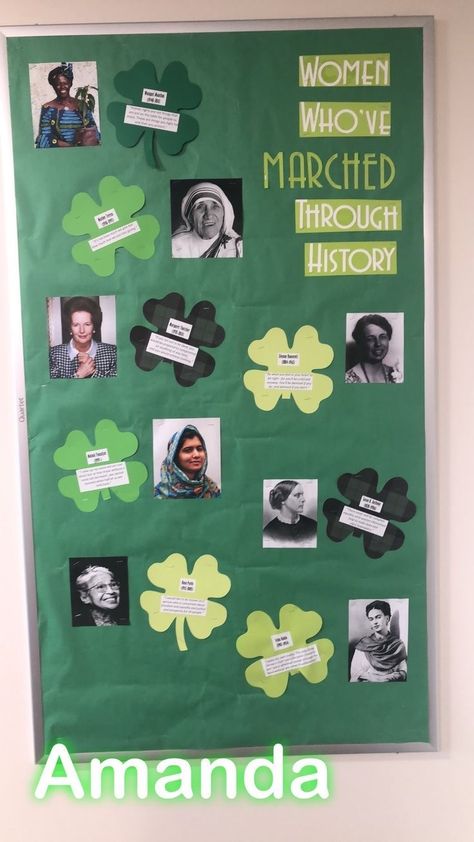 Women History Month Bulletin Board, History Bulletin Boards, March Bulletin Board, High School Bulletin Boards, College Bulletin Boards, Bulletin Boards Theme, Women History, Womens History, School Library Displays