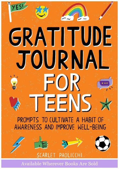 I have a new book coming out! It is called Gratitude Journal for Teens: Prompts to Cultivate a Habit of Awareness and Improve Well-being. This journal for teens is filled with daily gratitude journal prompts and exercises to establish a regular habit, track their progress, and deepen their experience with gratitude to become happier, more resilient, and positive. #gratitudejournal Gratitude Journal Cover Design, Journal Prompts For Teens, Slow Parenting, Gratitude Journals, Daily Prompts, Gratitude Journal Prompts, Youth Services, Unique Journals, Parenting Strategies