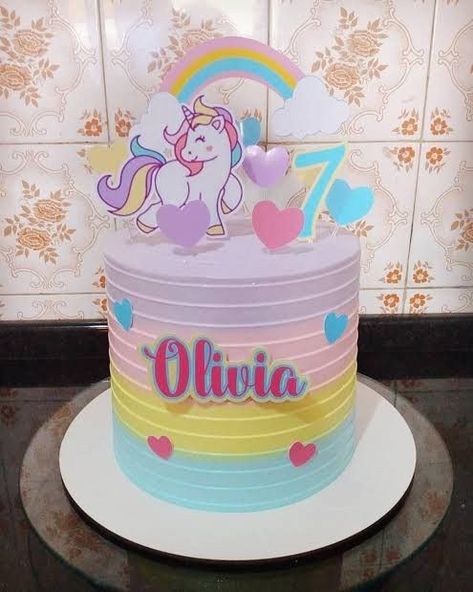 Unique Unicorn Cake Design, Pony Cake Ideas, Unicorn Cake Design, Unicorn Birthday Party Cake, Doll Cake Designs, Cake Designs For Kids, Pony Cake, Unique Birthday Cakes, Unicorn Birthday Cake