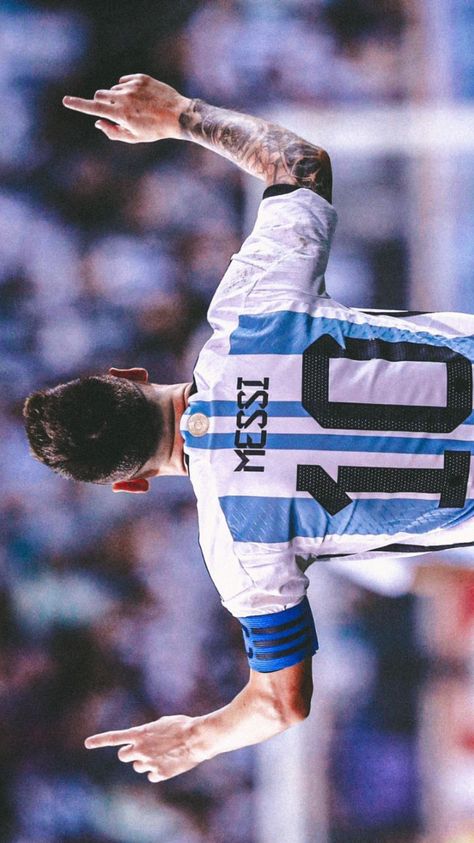 Sticker Messi, Football Argentina, Messi Tattoo, Barcelona Champions League, Argentina Football Team, Messi Pictures, Real Madrid Logo, Argentina Team, Argentina World Cup