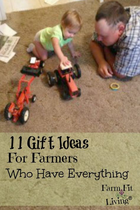 Gift Ideas for Farmers Who Have Everything | Gift Guide for Farmers | How to Find Gift Ideas for Farmers Gifts For Farmers Dad, Farmer Christmas Gifts, Farmer Gifts For Him, Diy Gifts Husband, Boyfriend Birthday Ideas, Farmer Baby, Ranch Gifts, Grandpa Christmas Gifts, Father Birthday Gifts