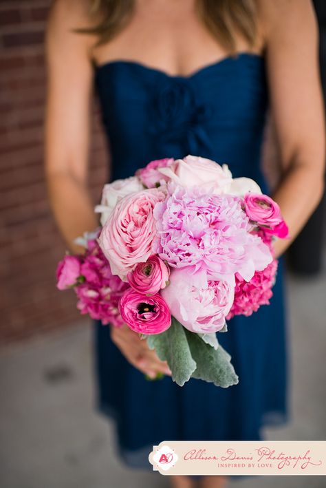 Pink and Fuschia Bouquet | Pink & Fuchsia Bouquet, Navy & Pink Wedding Fuchsia Bouquet, Fuschia Wedding, Equestrian Wedding, Navy Wedding Flowers, Fuchsia Wedding, Hot Pink Weddings, Pink Wedding Inspiration, Edmonton Wedding, Wedding Bouquets Pink